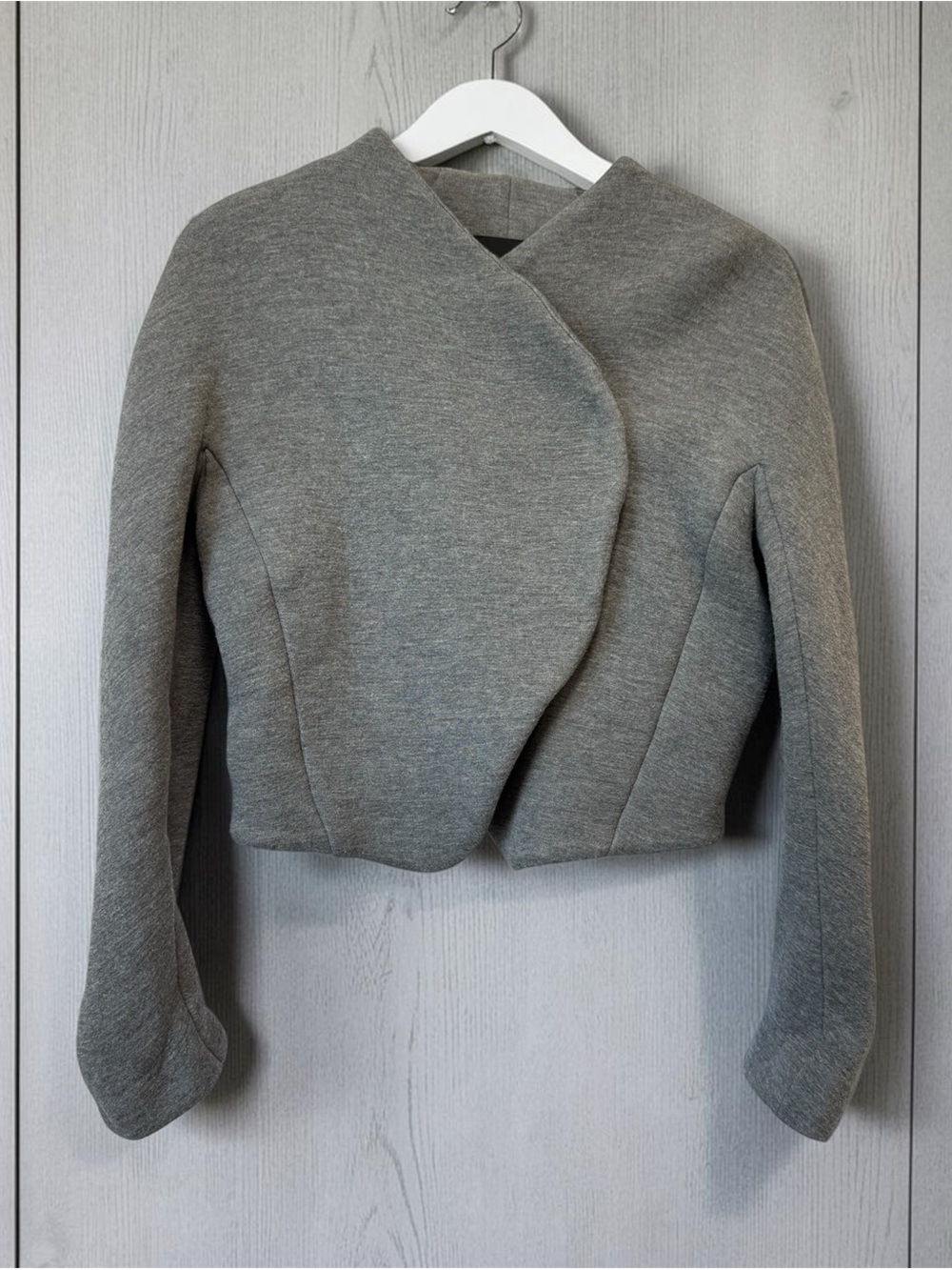 Proenza Schouler Cocoon Jacket Grey Size IT 40 US 4